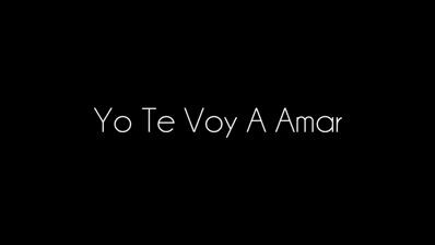 Yo  Te Voy A Amar(Nsync)