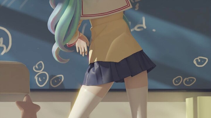 [Little Deer Ran Bang/MMD] Ini mungkin Miku dengan tampilan terbaik yang pernah saya buat.