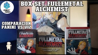 Manga Unboxing📦- Box set Fullmetal Alchemist Completo | Comparación PANINI vs VIZ⚔️