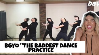 #BGYO | 'The Baddest' Dance Practice | ANG CUTE OMG!! REACTION VIDEO