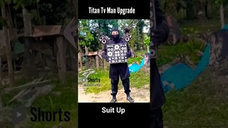 Titan Tv Man Upgrade Skibidi Toilet 🔥🔥 Suit up #titantvman #skibiditoilet #cosplay