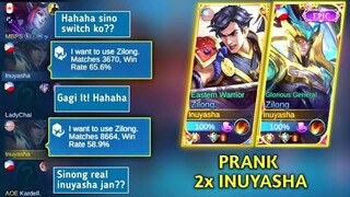 SINO NGA BA ANG TUNAY NA INUYASHA? | ZILONG TIMES 2 PRANK 😂 - MLBB