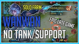 How To Play Wanwan Without Tank/Support | WANWAN GAMEPLAY | MLBB