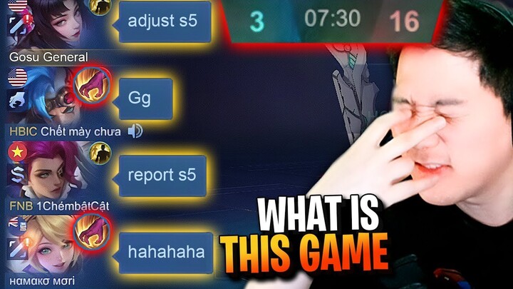 Gosu General having hard time too! Matchmaking is going to be worse | Mobile Legends Zhuxin