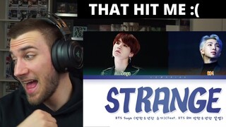 ITS SOO DEEP!!! Agust D Strange (feat. RM) D-2 - Reaction