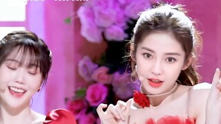 Too beautiful, please sing Conquer! Angela Baby Yang Ying x Arin Cui Yiyuan red dress + ponytail OHM