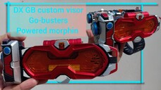 DX GB custom visor GB คัสต้อม ไวเซอร์ tokumei sentai go-busters