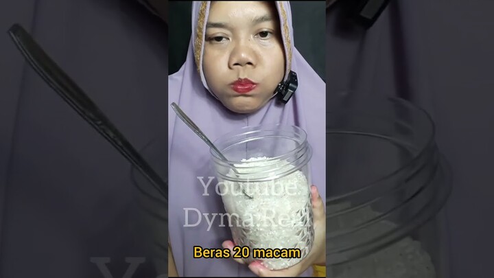 DYMA KULINER 💕 #Shorts 💕Makan Beras Mentah 💕 #mukbang💕 #asmr ‎@Dymakuliner  ‎@dymavlog  (2)