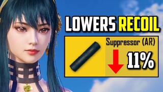 SUPPRESSORS LOWER YOUR RECOIL AFTER UPDATE!! | PUBG Mobile