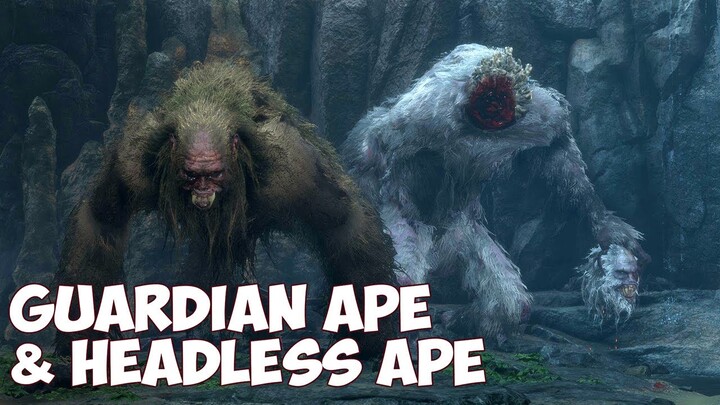 Tổng Hợp Boss Sekiro: Khỉ Sư Tử Guardian Ape Và Headless Ape