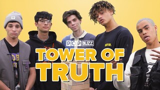 'PRETTYMUCH' Reveal Their Secrets In The Tower Of Truth | PopBuzz Meets