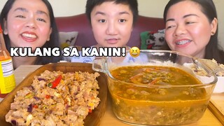 BANGUS SISIG AT GINISANG MONGGO | ULAM NA NAKAKABITIN SA KANIN!!