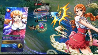 NAMI x ODETTE | ONE PIECE x MOBILE LEGENDS FULL TUTORIAL