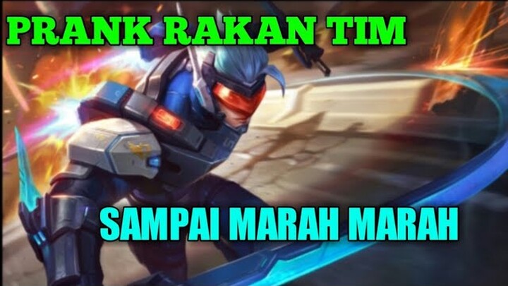 Prank saber awalnya noob sampai rakan tim marah akhirnya pro