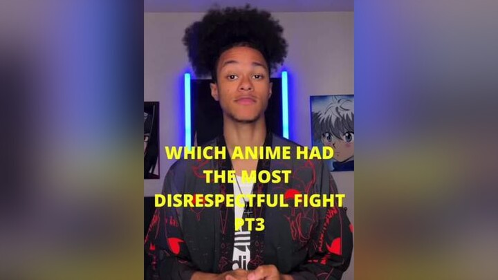 WHICH ANIME HAD THE MOST DISRESPECTFUL FIGHT PT3.. gfuel anime comedy skit naruto luffy onepiece go
