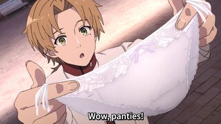 Pantsu Stealer Rudeus | Jobless Reincarnation Season 2 Episode 5