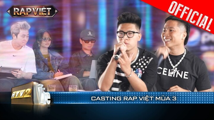 24k.Right gây chao đảo toàn sân ngay khi bước ra, STRANGE H chiến đét | Casting Rap Việt Mùa 3