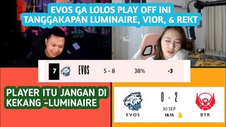 KEKALAHAN EVOS MENURUT @IhsanLuminaire @GustianREKT @nitavior1