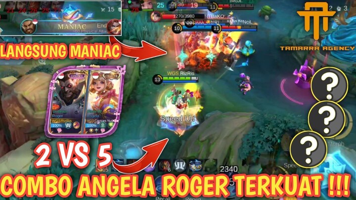 [TA] COMBO DUO TERKUAT ROGER ANGELA  - GAMEPLAY ROGER