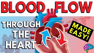 Blood Flow Through the Heart (Made Easy in 5 Minutes!)