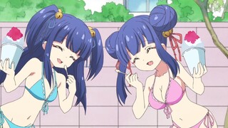 "Cute zombie sisters from China💕~ Time for everyone to enjoy their swimsuits!"