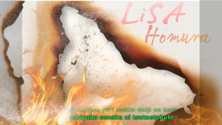 LiSA Homura (Ost Kimetsu no Yaiba) Music Cover With Lyric
