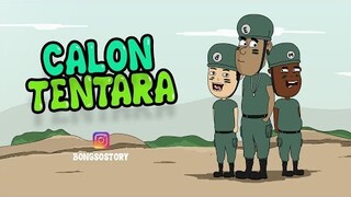 Kartun lucu Calon Tentara | Bongso Story | Animasi Indonesia Timur