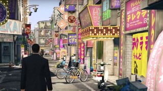 HOW BIG IS THE MAP in Yakuza 0? Walk Across the Map (Map 1)