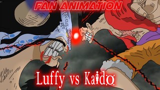 One Piece Fan Animation |Luffy vs Kaido [Choque de Cabezas] [Head clash]