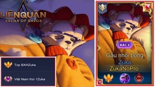 Chiêm Ngưỡng Trình Độ Thật Sự Của Top 1 Zuka Việt Nam Mùa 14 Và Trận Đấu Lên Top 1 (Không Tính BUFF)