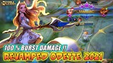 New Revamped Odette 2021 Gameplay - Mobile Legends Bang Bang