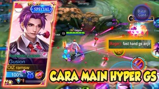 CARA BERMAIN GUSION HYPER, ROTASI + BUILD GUSION 2022 - GUSION FASTHAND GAMEPLAY #136