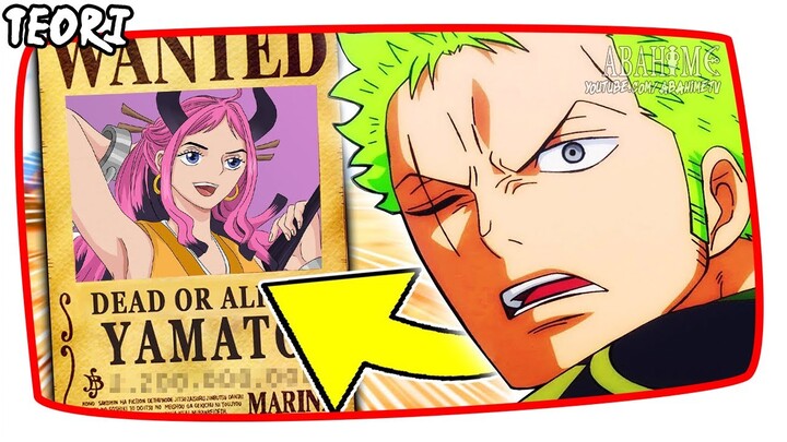 ZORO TERCENGANG! Segini Bounty YAMATO Jika Gabung TOPI JERAMI