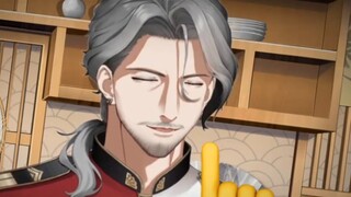 The host is really not the KFC grandpa!