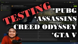 FPS TEST RTX 2070 (PUBG, AC ODYSSEY, GTA V)