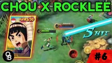 Itu Mata Apa Telur Mata Sapi Woi..!!! CHOU X ROCKLEE - MLBB Skin MOD