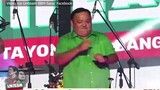 Harry Roque Dance with matching Kagat Labi pa (BBM-SARA Proclamation Rally)