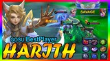SAVEGE!! No One Can Escape Me! from ɢᴏsᴜ BestPlayer| Top Global Harith gameplay ~ Mobile Legends