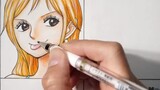 Gambar Nami dalam 12 gaya anime