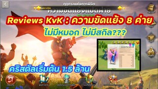 Rise of Kingdoms ROK (เจาะลึก) : รีวิว KvK ความขัดแย้งของ 8 ฝ่าย