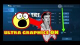 about ULTRA graphics Graphics quality test "ULTRA"|HRF mode:ON° NO FRAME DROPS