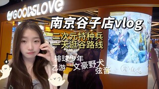 南京谷子探店vlog｜暴走一天逛完10家谷子店｜南京二次元浓度太高了！｜或许你见过吧唧墙吗