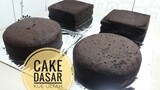 MEMBUAT CAKE DASAR KUE ULTAH SANGAT MUDAH | BASIC CAKE