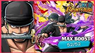 Onepiecebountyrush ZORO EX MAX BOOST52/52 บูสไม่เกี่ยว ใส่เดี่ยวได้หมด😈😈