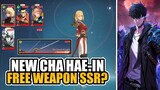 Karakter Terbaru CHA HAE IN & GRATIS Weapon SSR? | Solo Leveling: ARISE