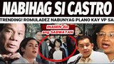 EX PRRD BUMWELTA kay CASTRO matapos MAGHAIN NG SUBPOENA REACTION VIDEO