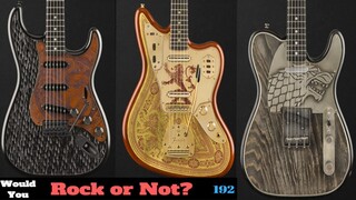 Fender's New Game of Thrones Guitars | Stark Telecaster, Targaryen Stratocaster + Lannister Jaguar