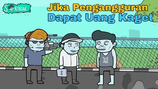 Ketika Pengangguran Jadi Peserta Uang Kaget (Animasi Sentadak)