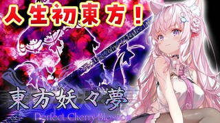【東方妖々夢】人生初東方！弾幕シューティングゲームに挑むこよおおお！！！！！【博衣こより/ホロライブ】