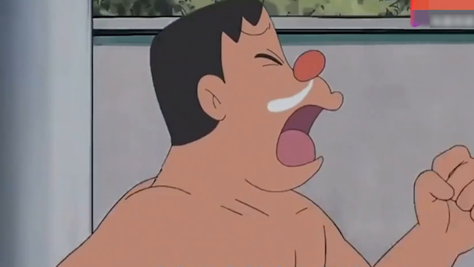 angry gian doraemon